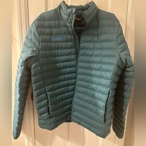 Marmot Men’s XL Echo Featherless blue/teal Puffer Jacket - NWOT